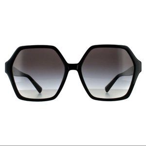 Valentino V LOGO VA 4088 Black Shaded 58/16/140 women Sunglasses - RETAIL $400